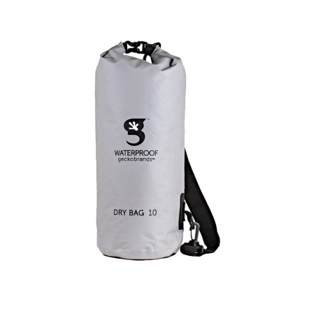 GECKOBRANDS TARPAULIN Dry Bag 10L GREY