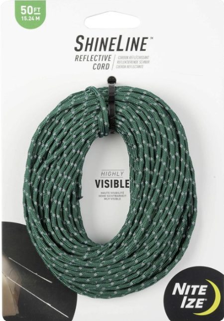 NITE IZE SHINELINE REFLECTIVE CORD - 50 FT.