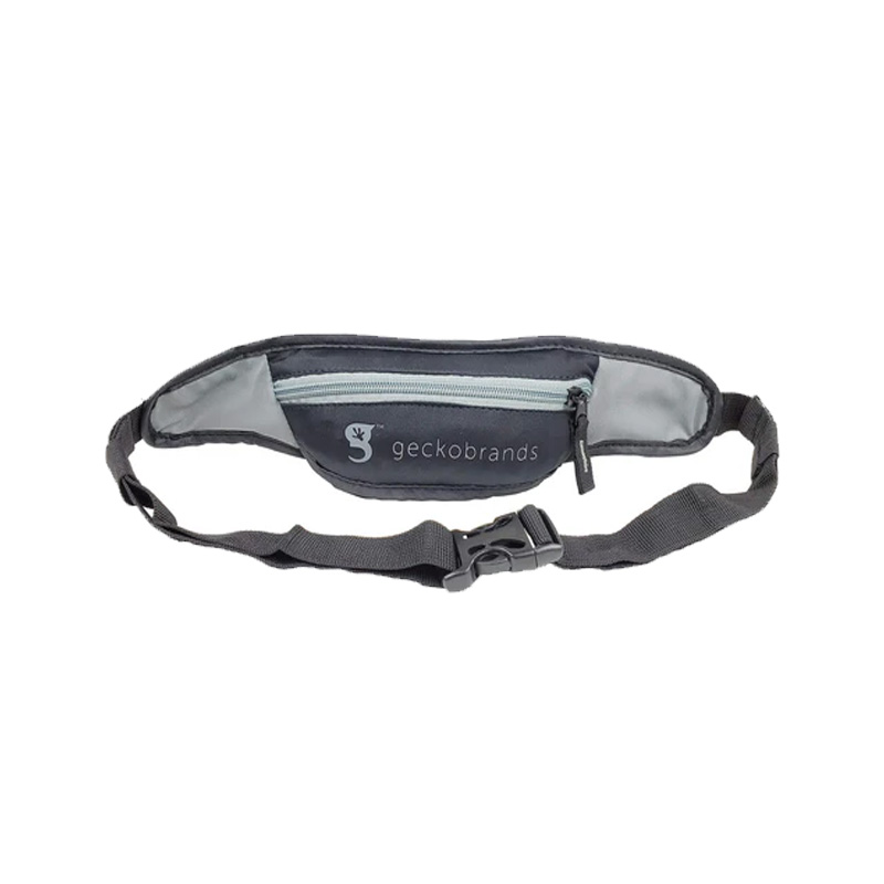 GECKOBRANDS SPRINT WAIST PACK BLACK/GREY