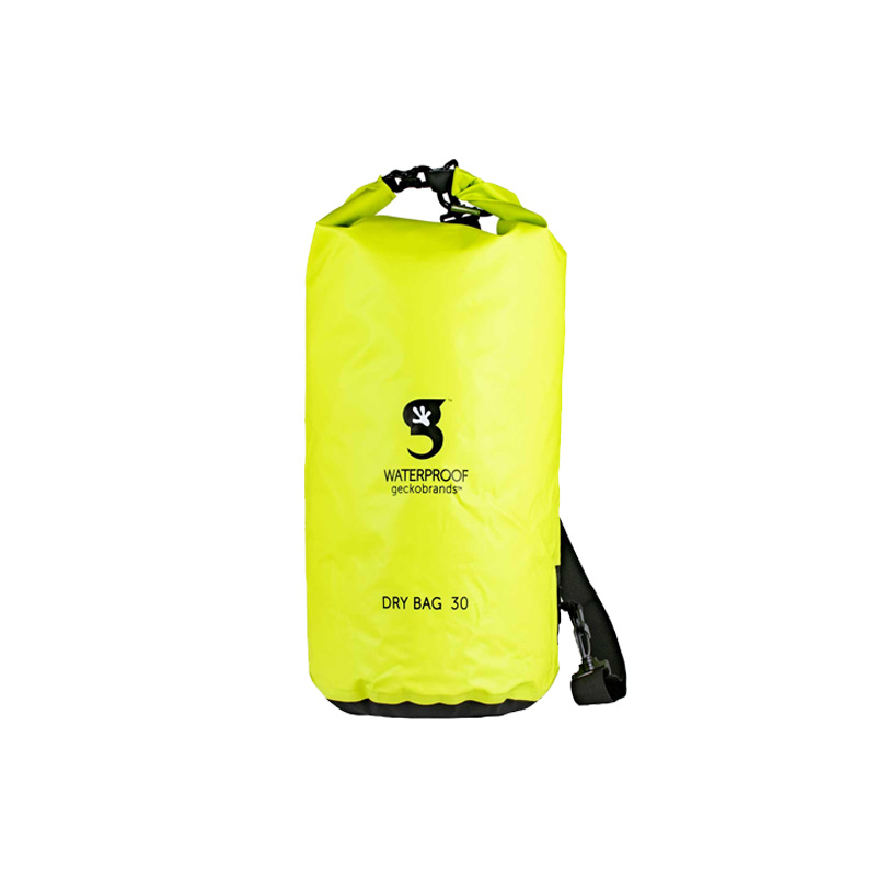 GECKOBRANDS TARPAULIN DRY BAG 30L NEON GREEN