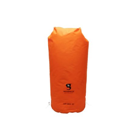 GECKOBRANDS TARPAULIN DRY BAG 60L - GREY