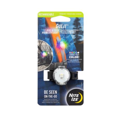 NITE IZE GOLIT RECHARGEABLE VISIBILITY LIGHT