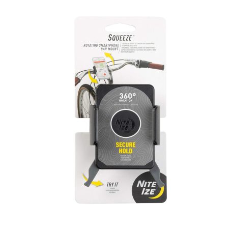 NITE IZE SQUEEZE ROTATING SMARTPHONE BAR MOUNT