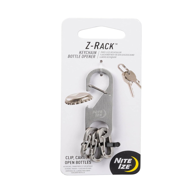 NITE IZE Z-RACK KEYCHAIN BOTTLE OPENER