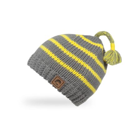 SUNDAY AFTERNOONS INFANT FROSTY STRIPE BEANIE SMS 0-12 MOS CANARY