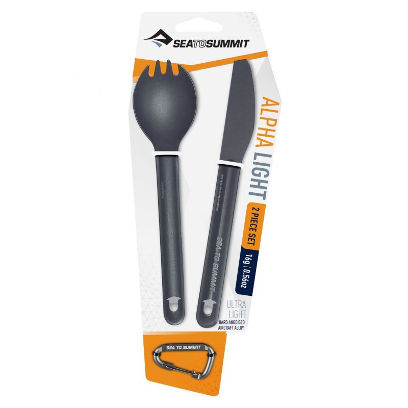 STS JUEGO DE CUBIERTOS ALPHA LIGHT SPORK / CUCHILLO - Image 2