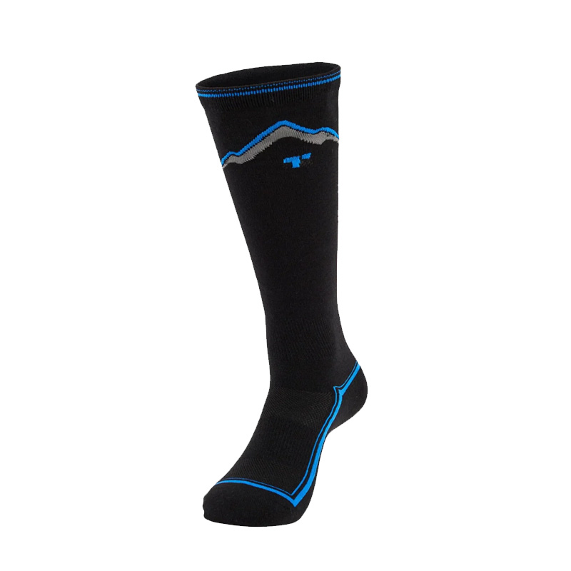 TERRAMAR SKI SOCK 2 PAIR PACK BLACK XL