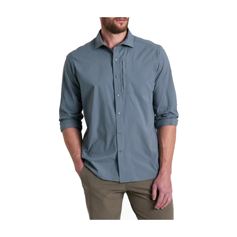 KUHL DRIFTR LS CHARCOAL BLUE