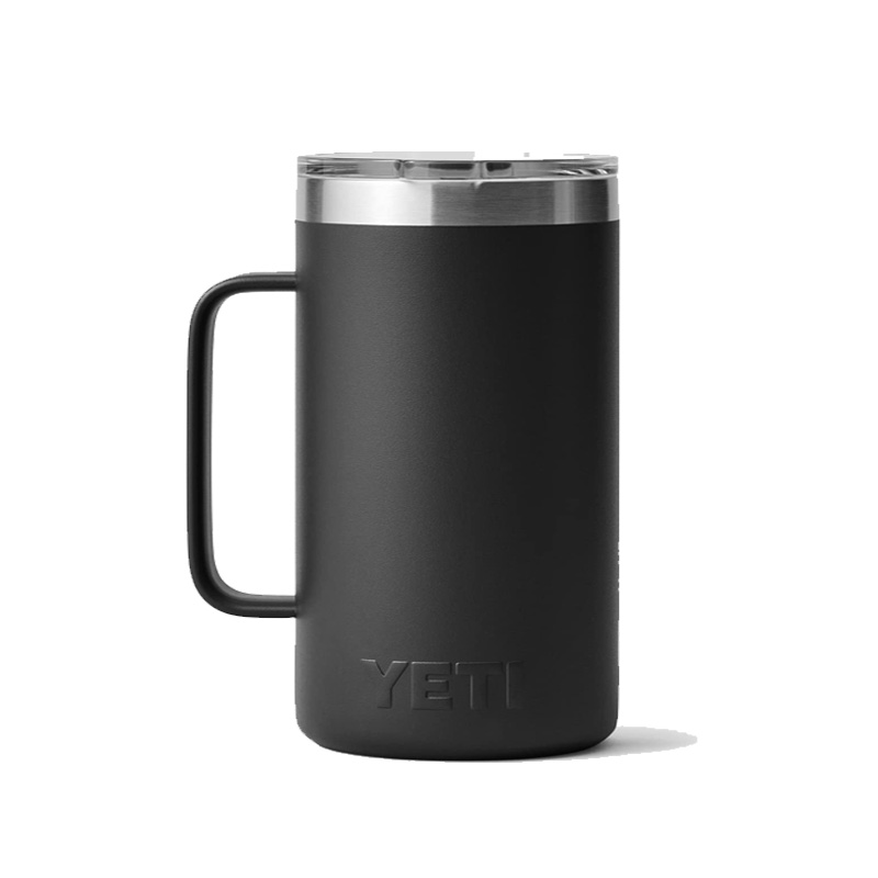 YETI RAMBLER 24OZ MUG BLACK - Image 4