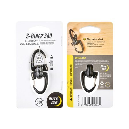 NITE IZE S-BINER® 360 SLIDELOCK® DUAL CARABINER #2