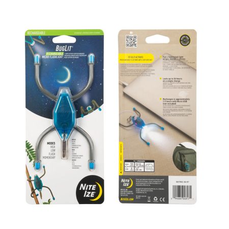 NITE IZE BUGLIT® RECHARGEABLE MICRO FLASHLIGHT