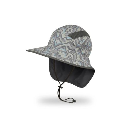 SA KIDS' ULTRA ADVENTURE HAT CHARCOAL PEAKS