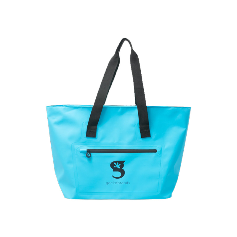 GECKOBRANDS ESCAPE WATERPROOF BEACH TOTE - NEON BL
