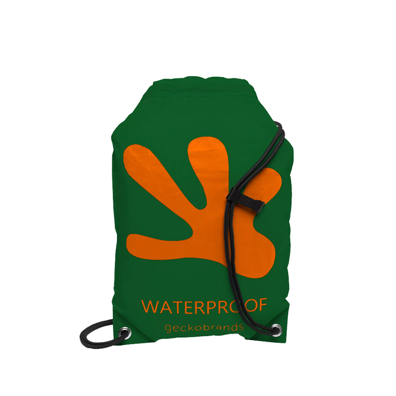 GECKOBRANDS WATERPROOF DRAWSTRING BACKPACK
