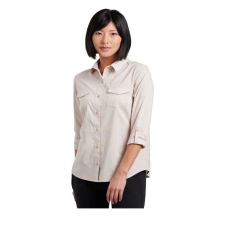 KUHL WS KAMP LS LIGHT KHAKI