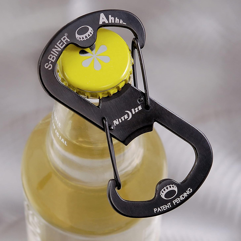 NITE IZE AHHH... STAINLESS BOTTLE OPENER - BLACK - Image 5