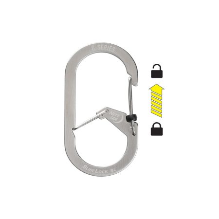 NITE IZE G-SERIES SLIDELOCK DUAL CHAMBER CARABINER
