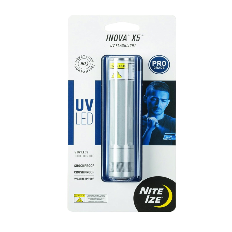 NITE IZE INOVA X5 UV LED FLASHLIGHT