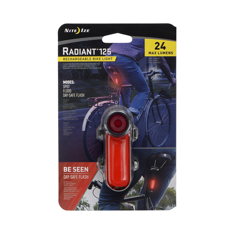 NITE IZE RADIANT 125 RECHARGEABLE BIKE LIGHT
