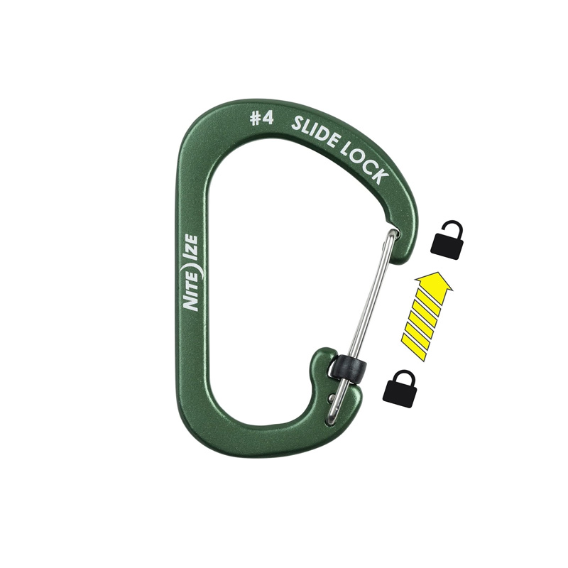 NITE IZE SLIDELOCK CARABINER ALUMINUM - Image 4