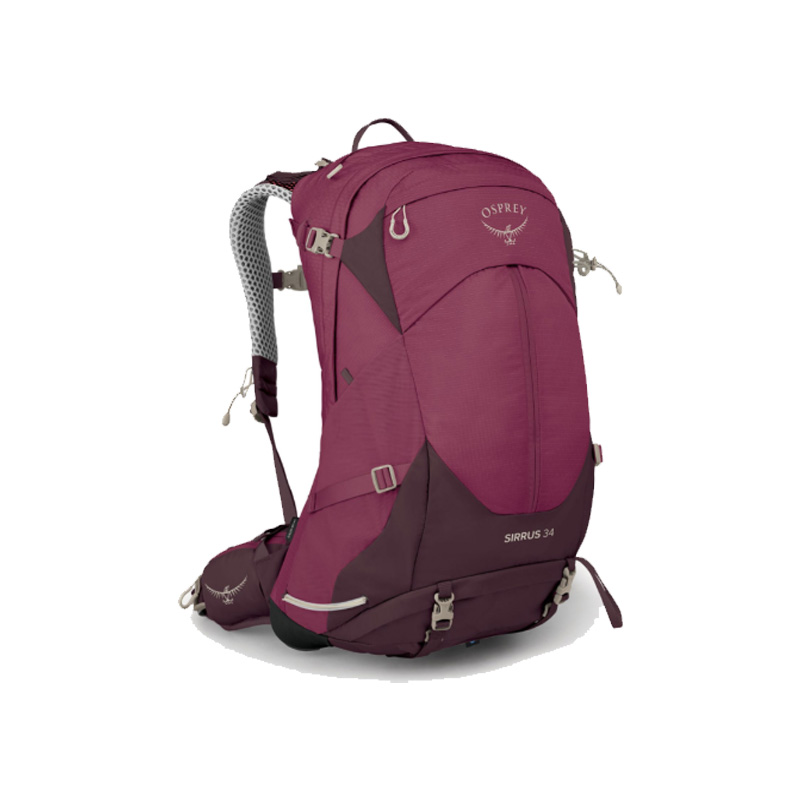 OSPREY SIRRUS 34 ELDERBERRY PURPLE/CHIRU TAN O/S