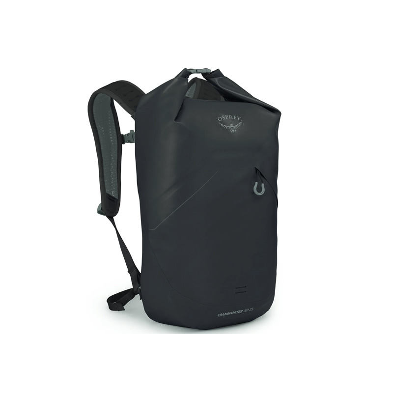 OSPREY TRANSPORTER ROLL TOP WP 25 BLACK O/S