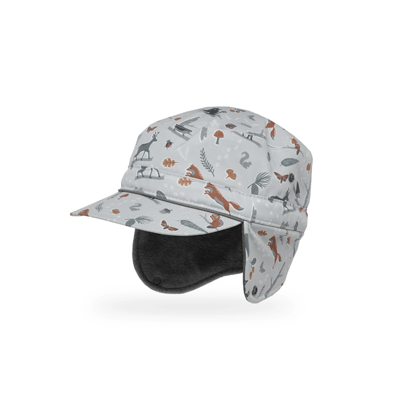 SUNDAY AFTERNOONS KIDS ARCTIC ICE CAP LIGHT GRAY WOODLAND M/L SM