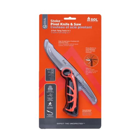 SOL STOKE PIVOT KNIFE & SAW