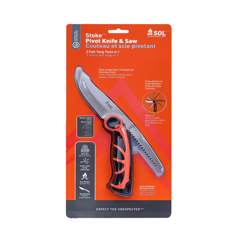 SOL STOKE PIVOT KNIFE & SAW