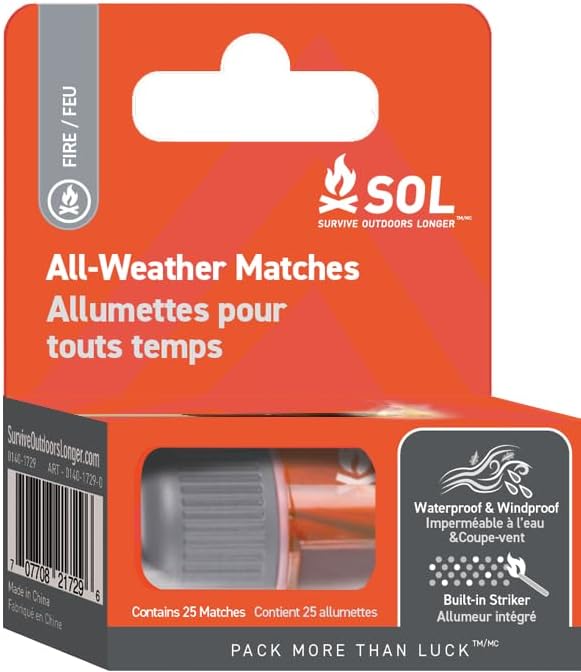 SOL ALL-WEATHER MATCHES