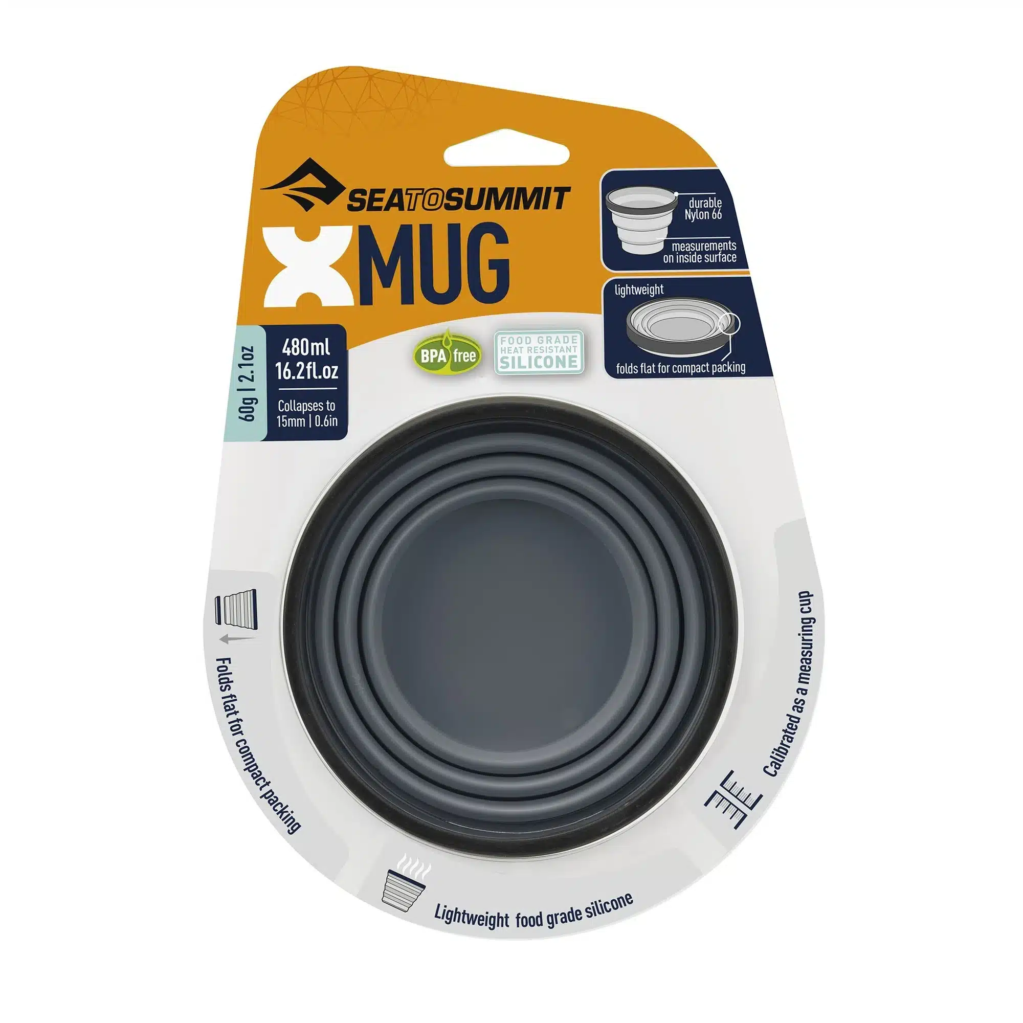 STS TAZA COLAPSABLE STS XMUG SAND