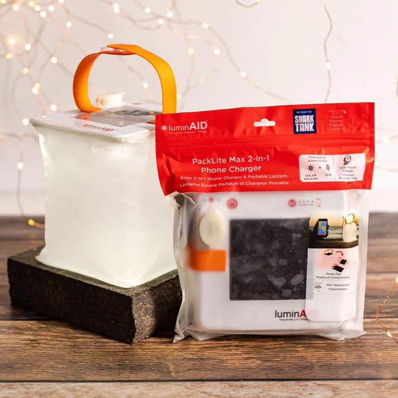 LUMINAID MAX QUICK INFLATE SOLAR LANTERN WITH PHONE CHARGER - Image 5