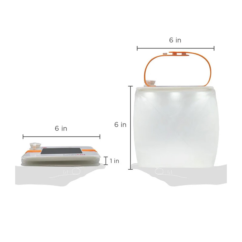 LUMINAID MAX QUICK INFLATE SOLAR LANTERN WITH PHONE CHARGER - Image 4