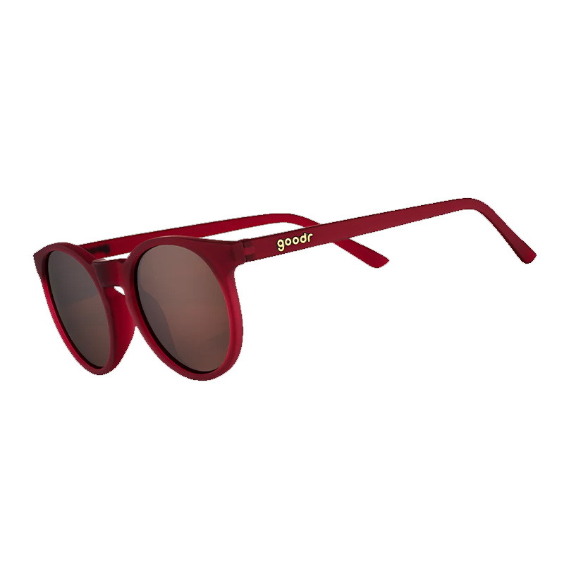 GOODR WEARING BURGUNDY
